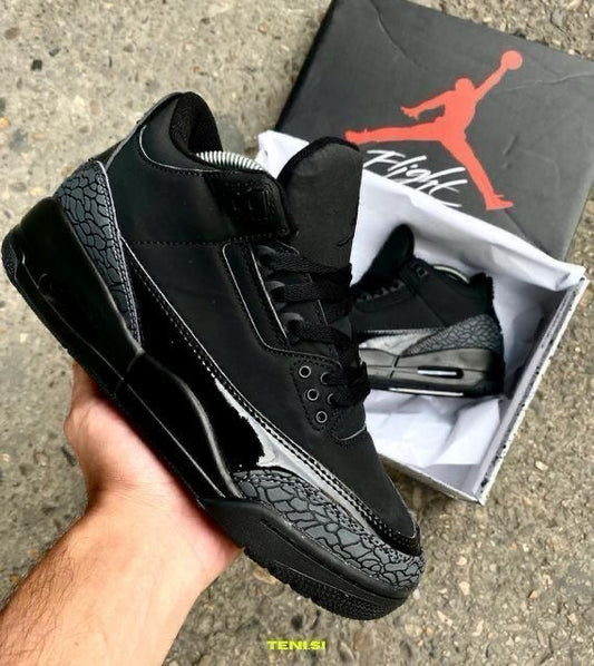 Air Jordan Retro 3 Black Cat